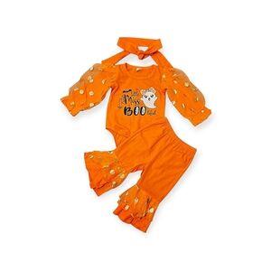 NWOT Boutique 3-PC Halloween Outfit, Size 9-12M